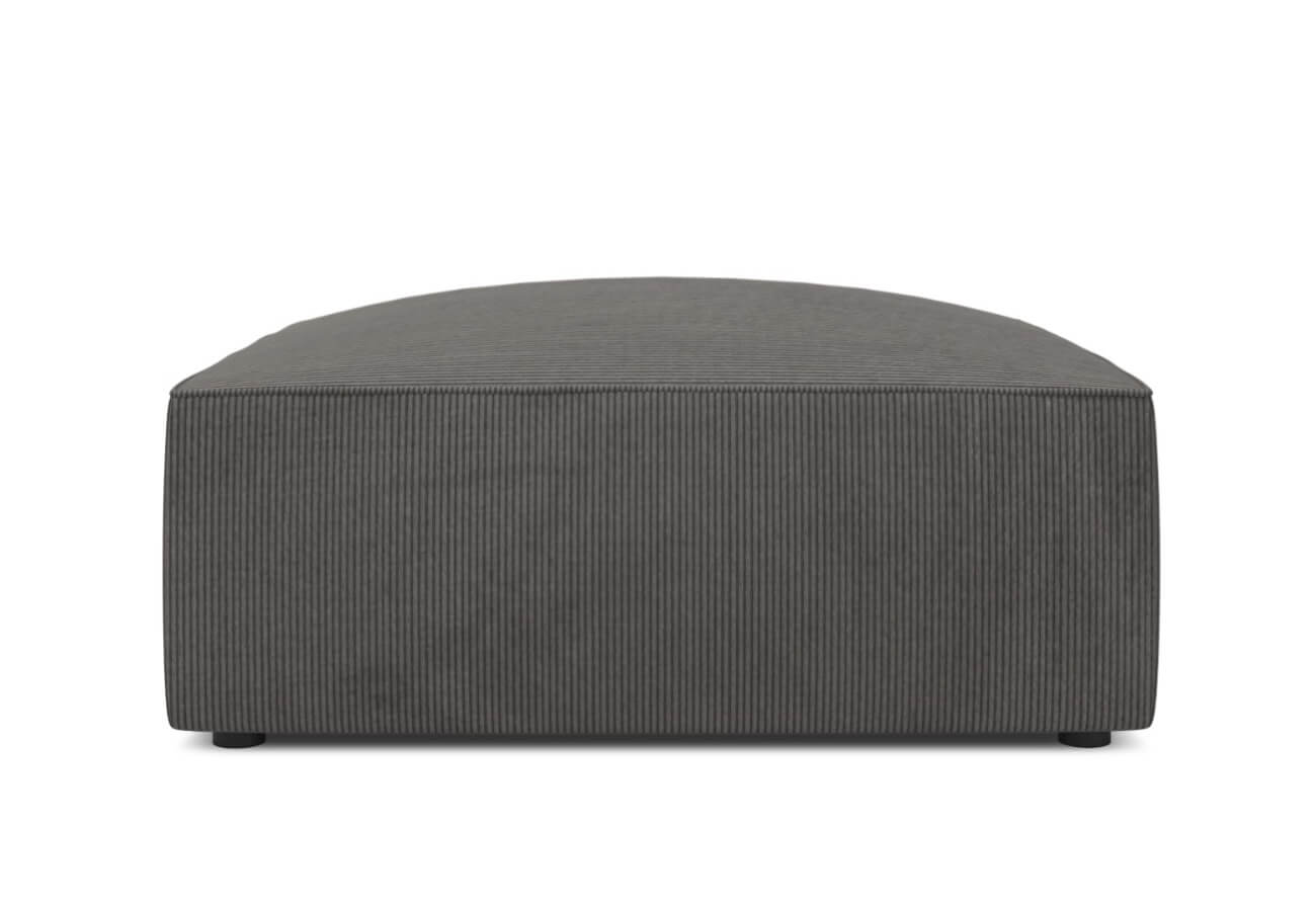 Otoman Buro manšestr šedý