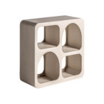 Knihovna Kotek 1 bílá