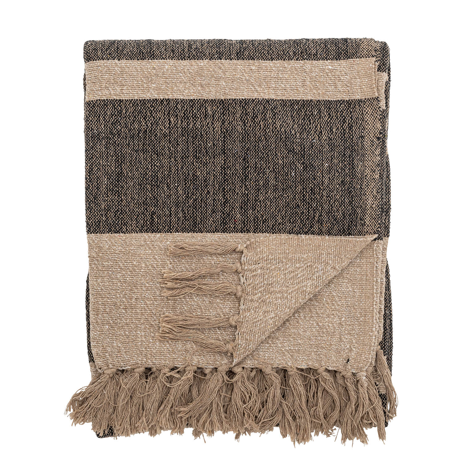 Deka Teva 160 x 130 cm šedo-béžový