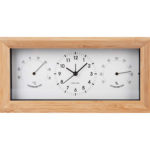 Budík Sileo přírodno-bílý