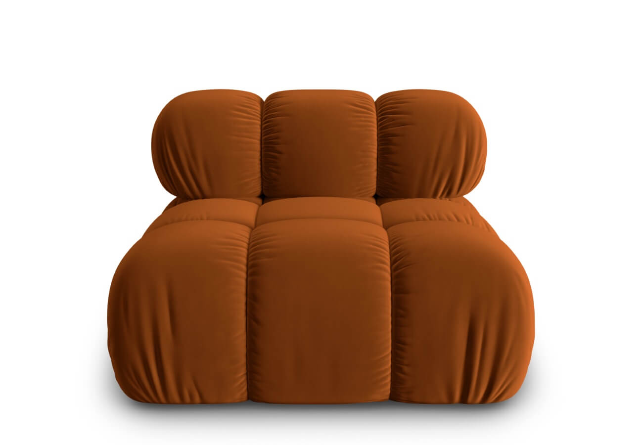 Modul Bella 94 cm samet hnědý