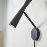 Nástěnná lampa Ordos černá