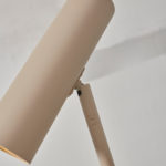 Stojací lampa Vienna béžová