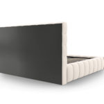 Dvoulůžková čalouněná postel Mamaia s úložným prostorem 160 x 200 cm béžová