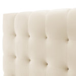 Dvoulůžková čalouněná postel Mamaia s úložným prostorem 200 x 200 cm samet béžová