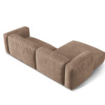 Rohová pohovka Tarima 283 cm levá hnědá