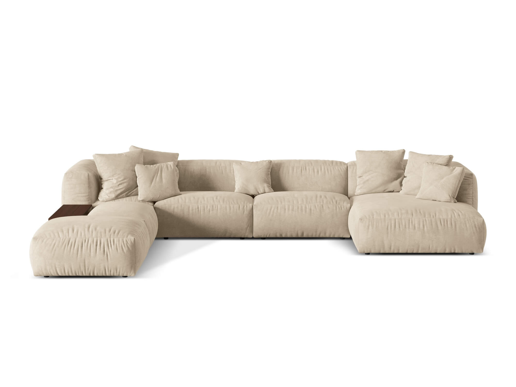 Rohová pohovka tarima do tvaru u levá béžová