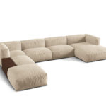 Rohová pohovka tarima do tvaru u levá béžová