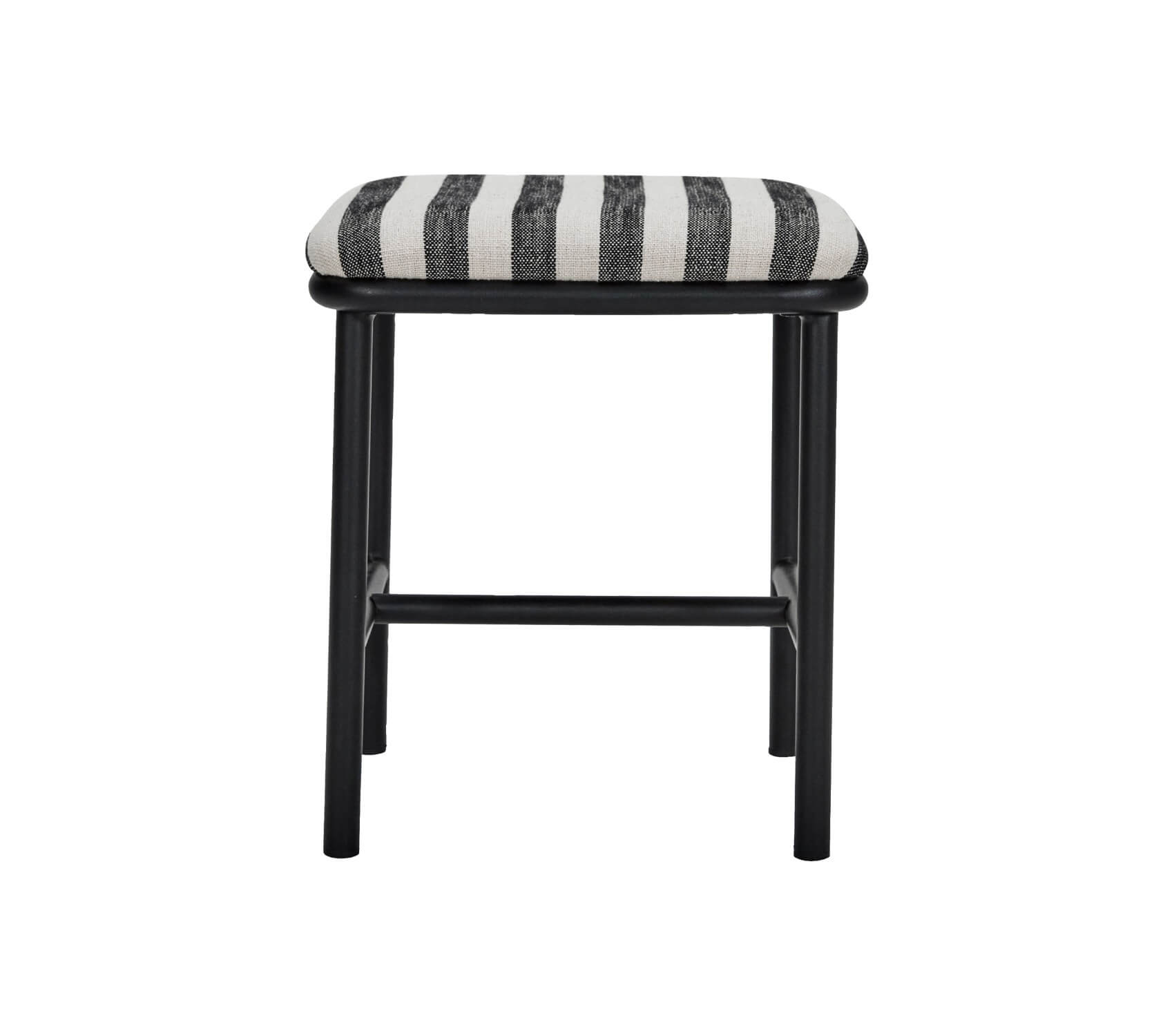 Stolička Tena černo-bílá
