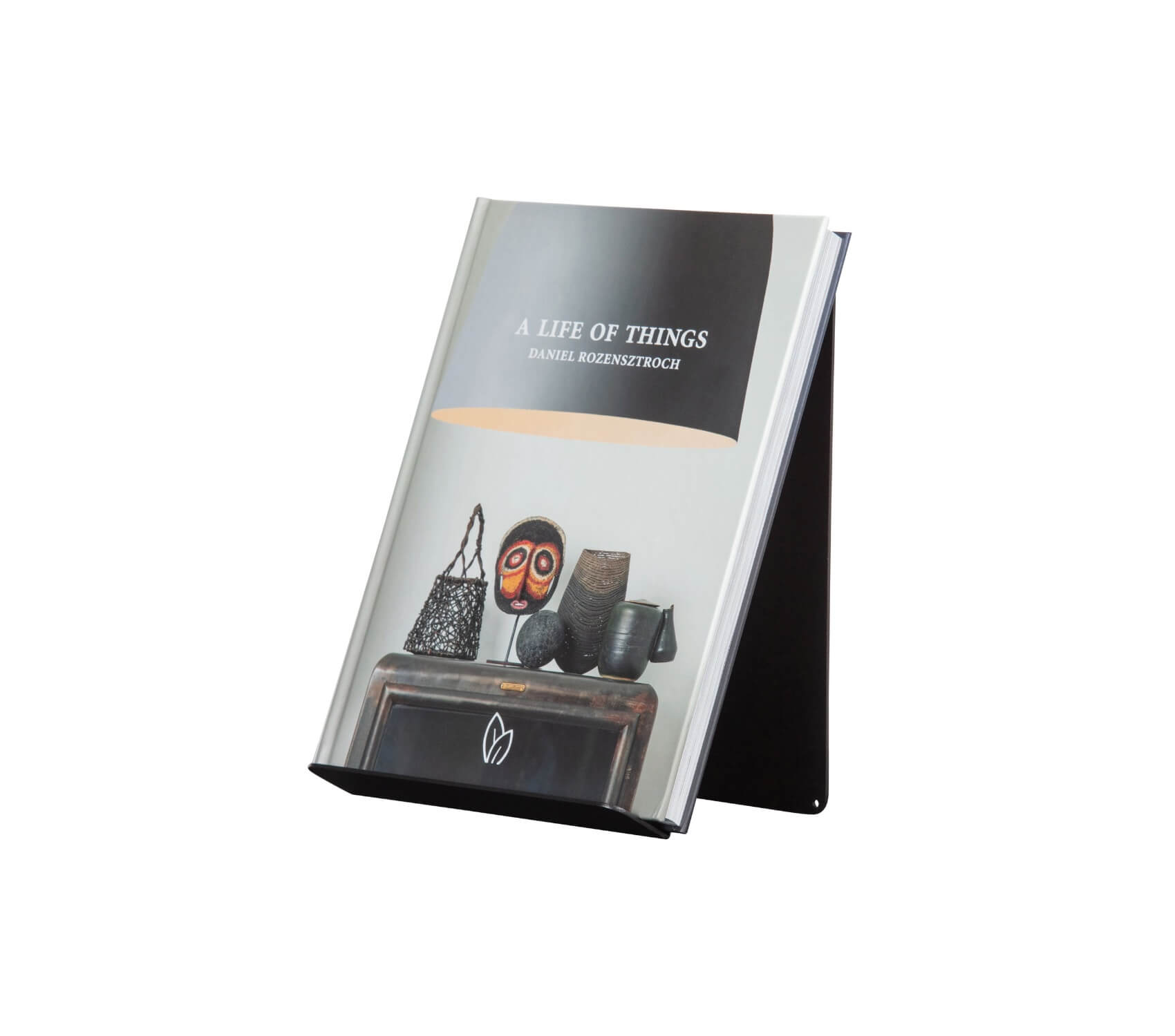 Stojan na knihu Brooklyn černý