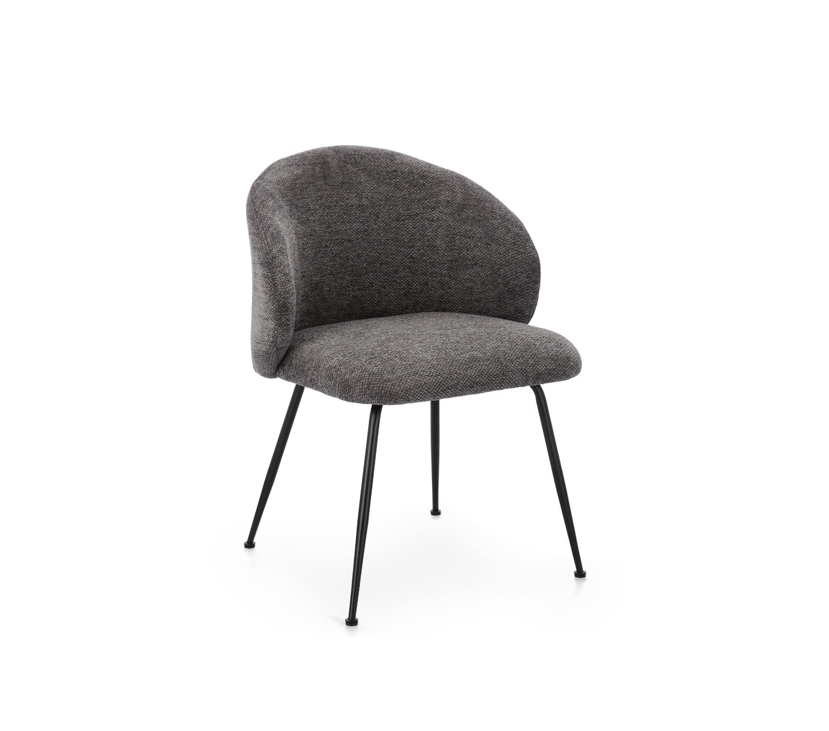 Jídelní židle Seine tmavě šedá