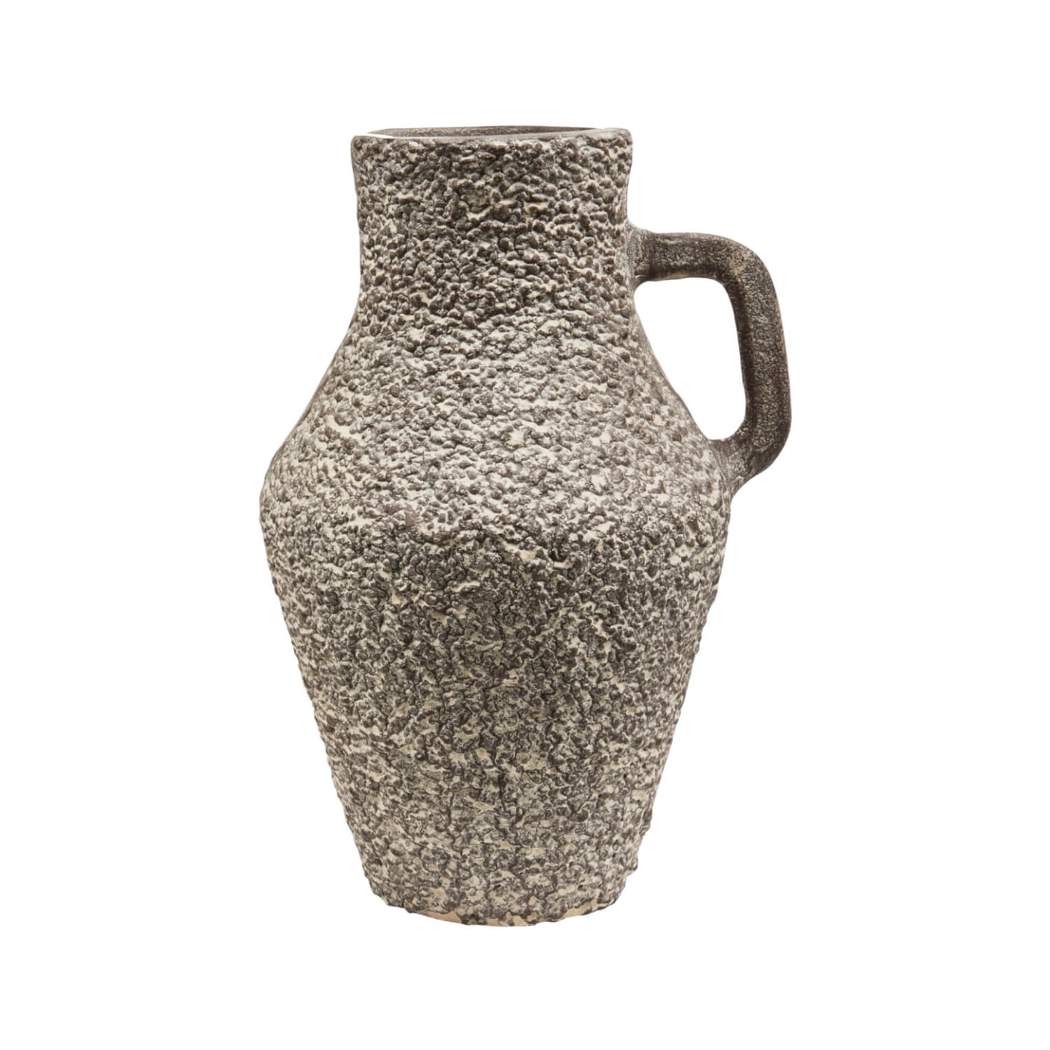 Váza bia 23 cm šedá