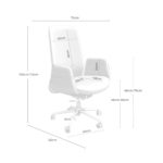 Kancelářská židle SPAIN šedá