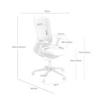 Kancelářská židle EBORY hořčicová