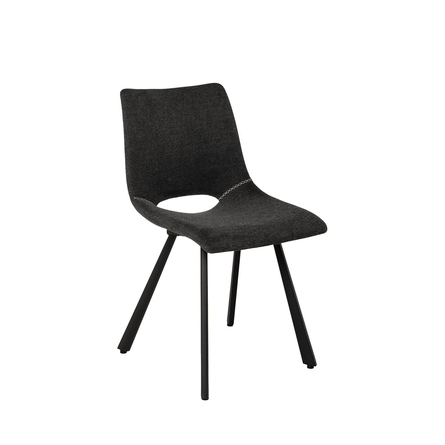 Jídelní židle TONA tmavě šedá