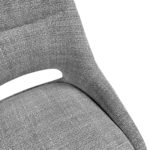 Jídelní židle CORNELIE světle šedá