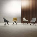 Jídelní židle CORNELIE světle šedá