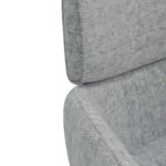 Otočná židle DIANTE světle šedá