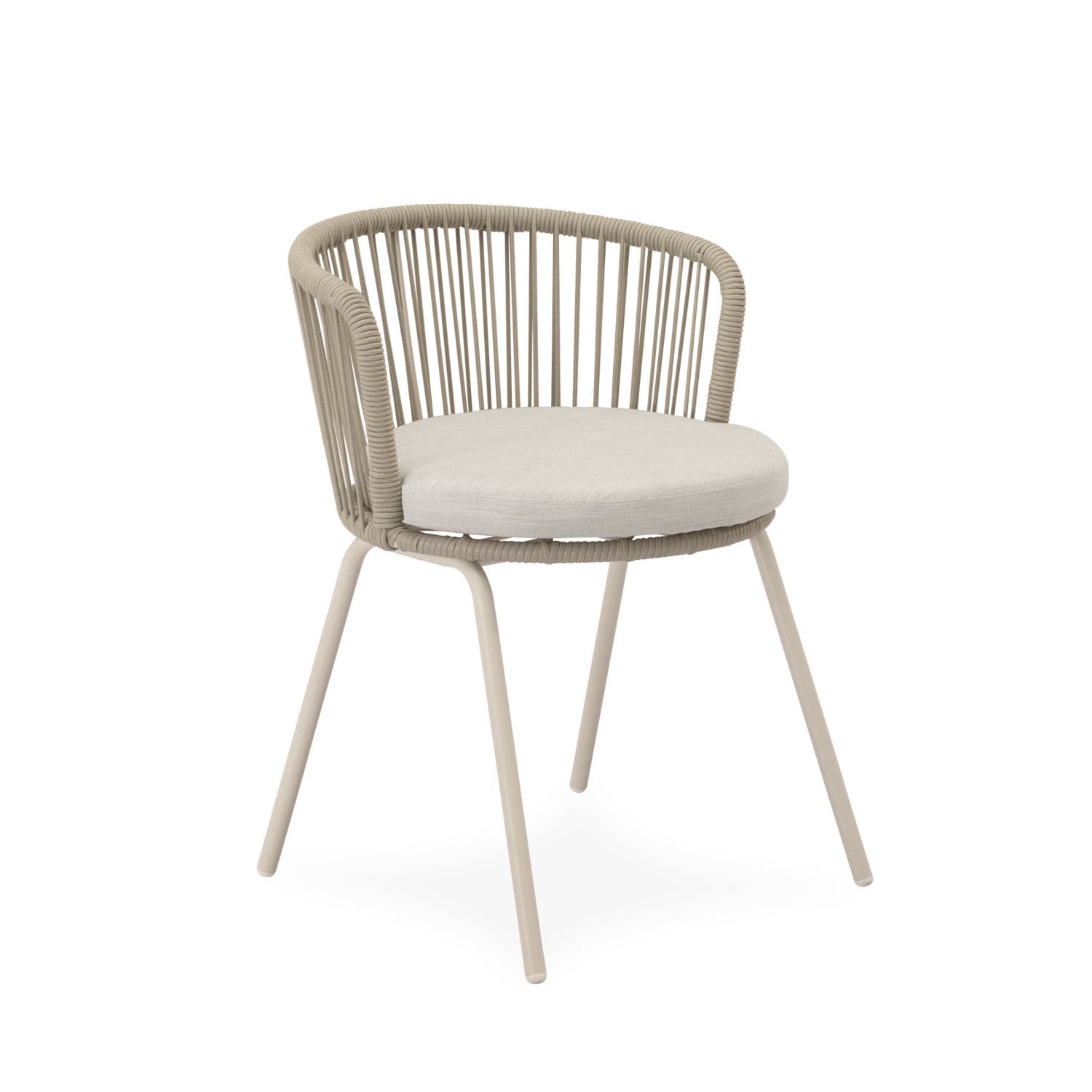 Zahradní jídelní židle Villan béžová