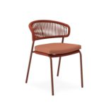 Zahradní židle Pallira terakota