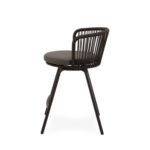 Zahradní barová židle Villan antracitová