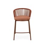 Zahradní barová židle Villan terakota
