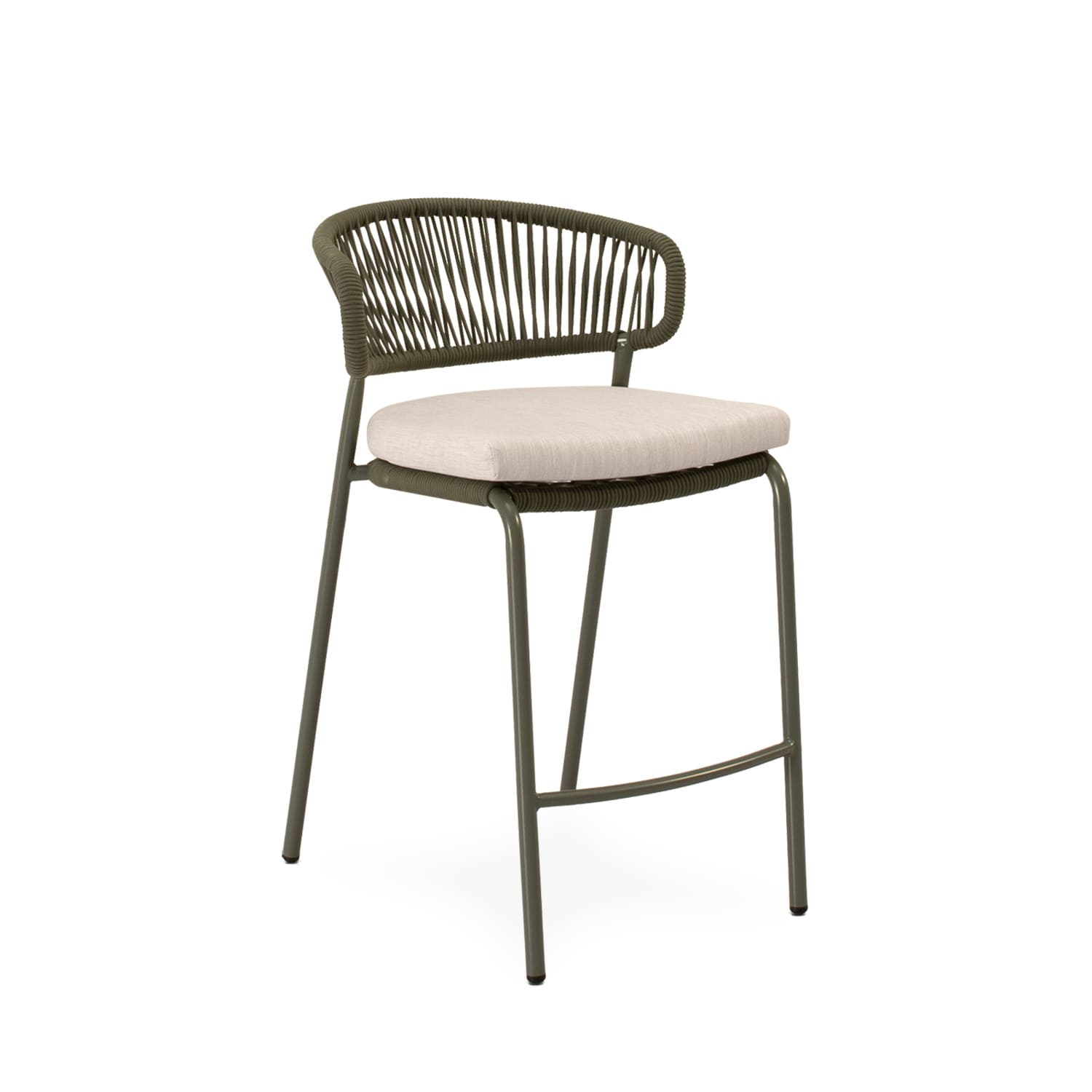 Barová židle Pallira zelená