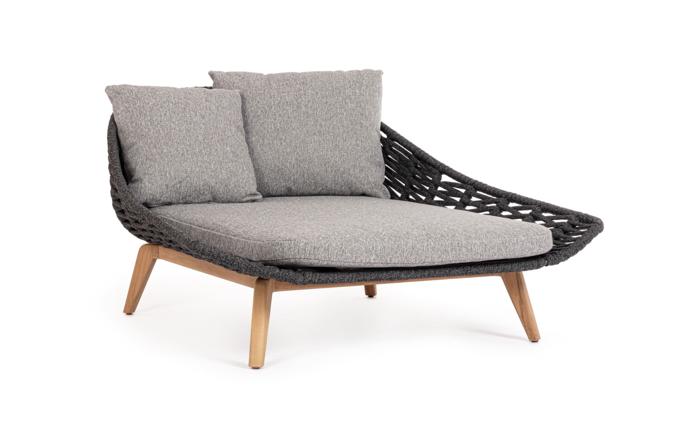 Zahradní dvojlehátko mires tmavě šedé