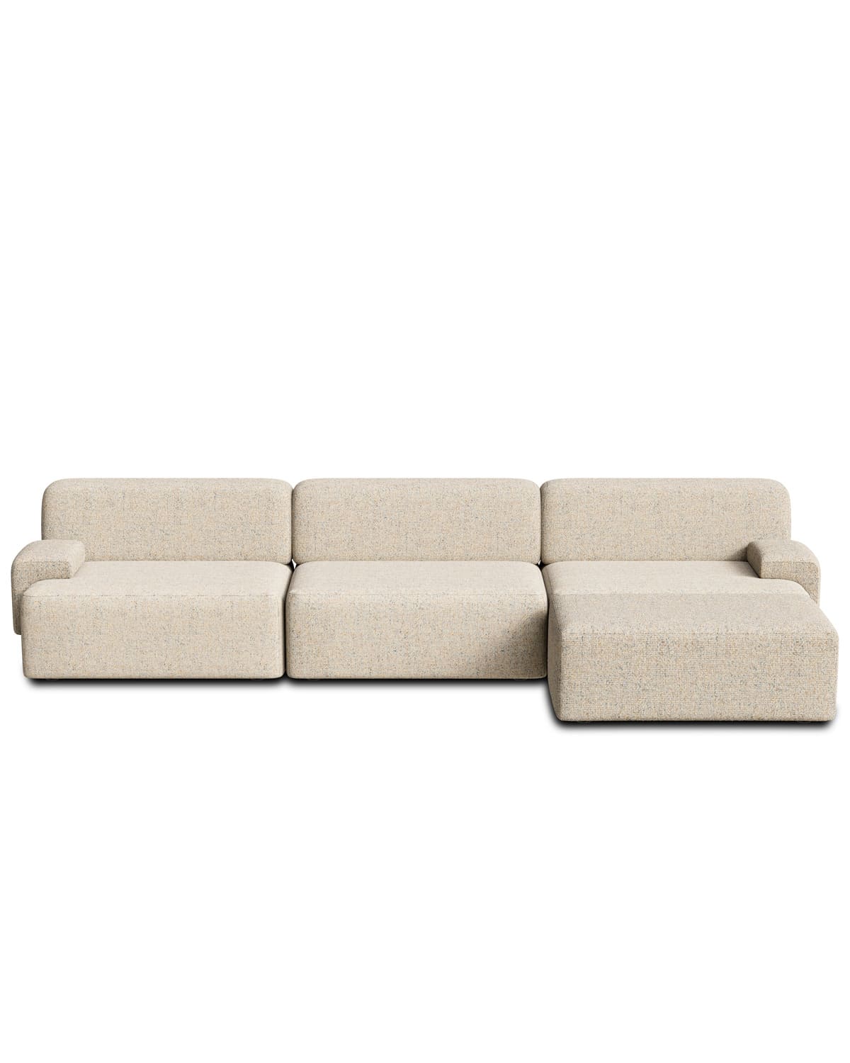 Rohová pohovka Umi 295 cm béžová