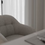 Kancelářská židle CANERY světle šedá