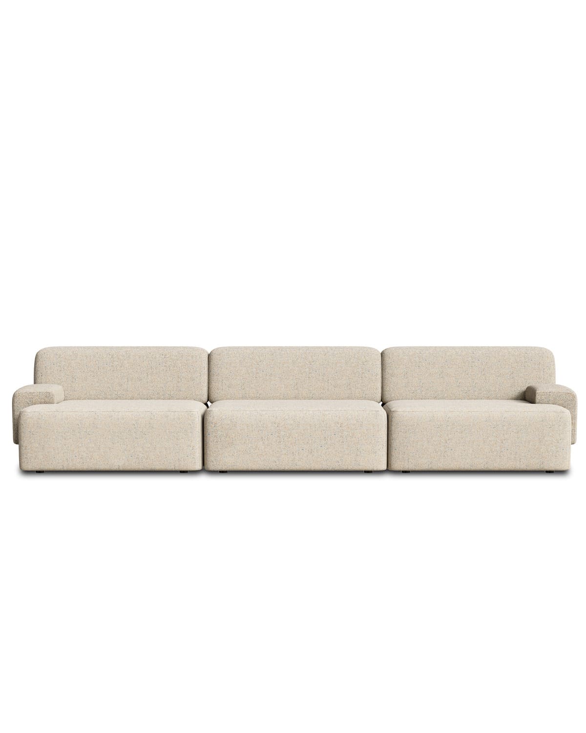 Čtyřmístná pohovka Umi 295 cm béžová