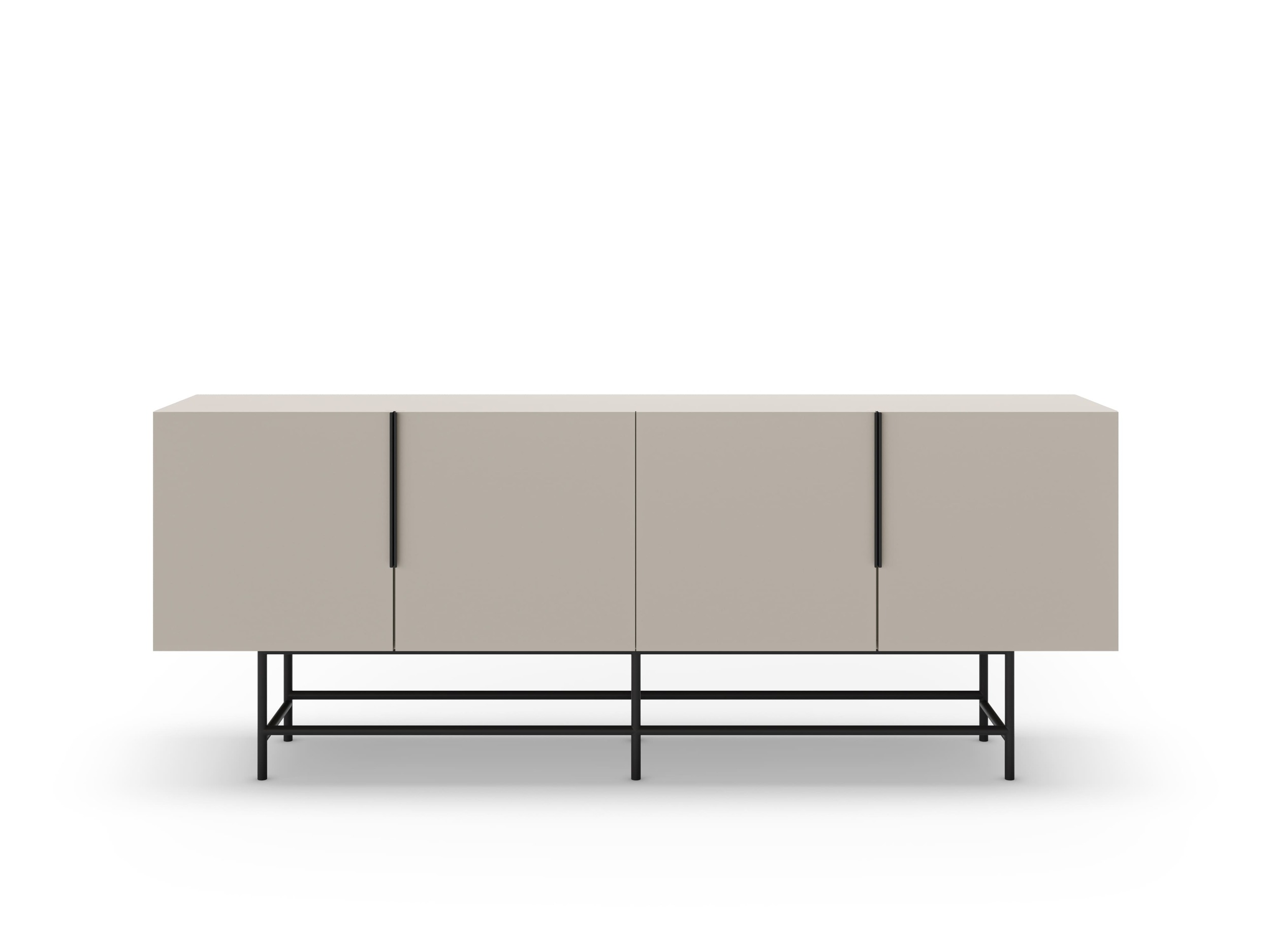 Komoda EDZIO 200 x 78 cm krémová