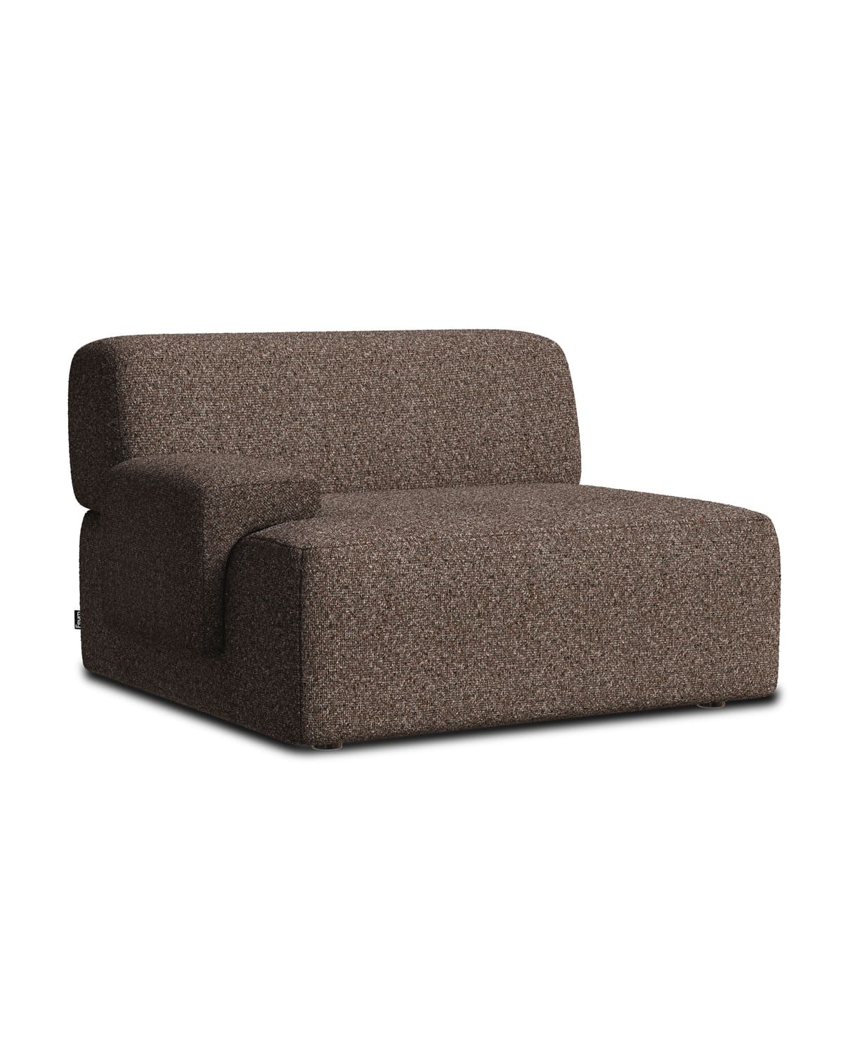 Rohový modul Umi 95 cm levý hnědý