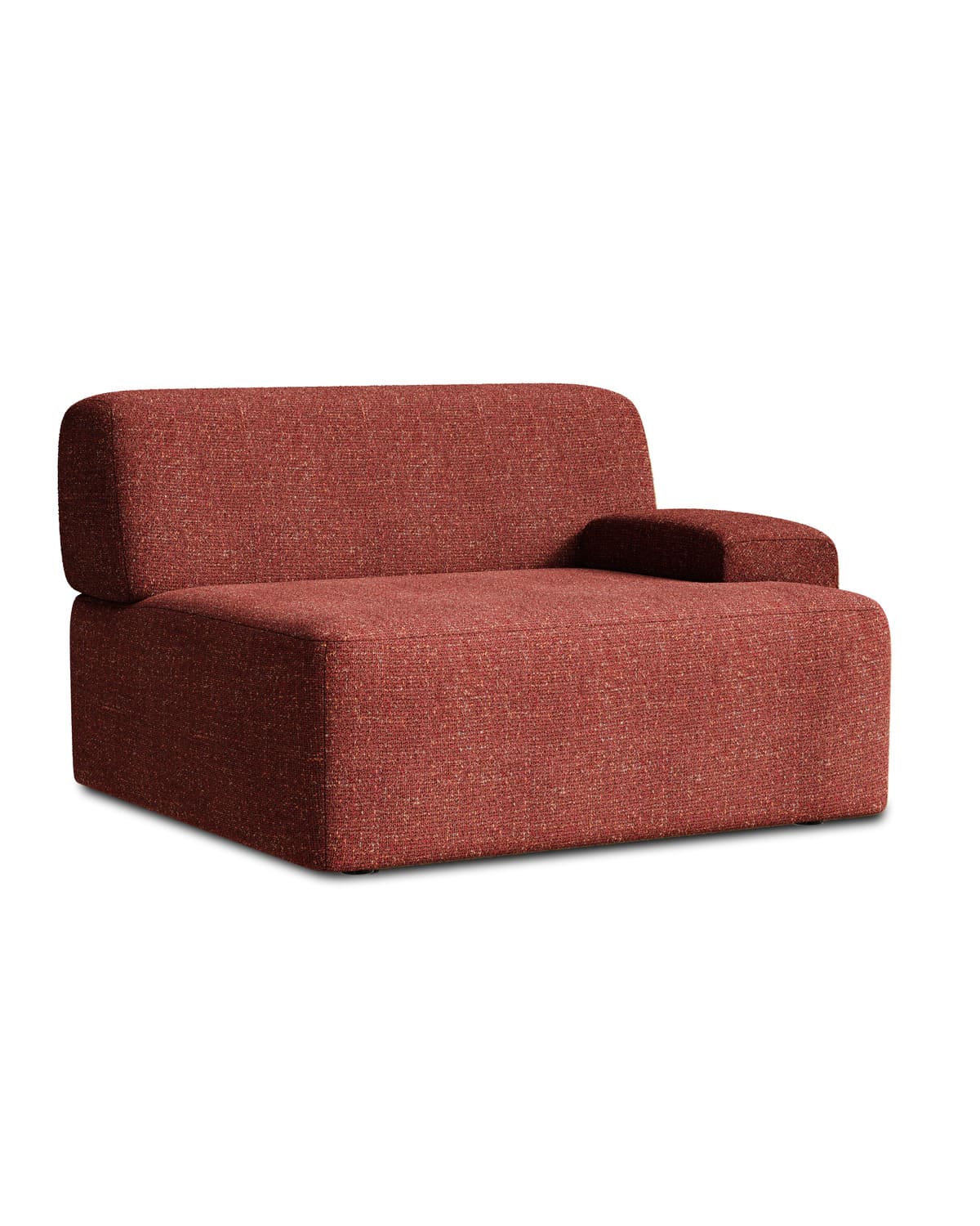 Rohový modul Umi 95 cm pravý červený