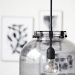 STROPNÍ LAMPA BALL ŠEDÁ