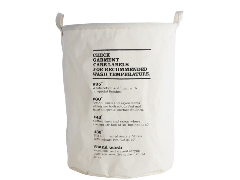 KOŠ NA PRÁDLO WASH INSTRUCTIONS