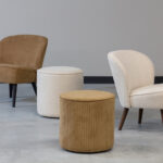 Křeslo sara krémové