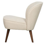 Křeslo sara krémové