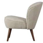 Křeslo sara teddy béžové