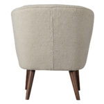 Křeslo sara teddy béžové