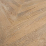 Jídelní stůl tablo 180 x 90 cm nohy do tvaru V mangový herringbone