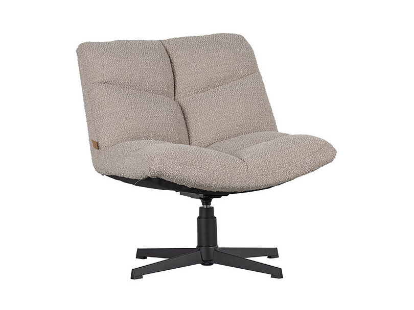 Otočné křeslo vinny béžové