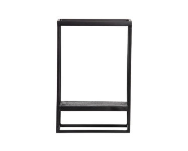 VELKÝ NÁSTĚNNÝ STOJAN FEBE ČERNÝ