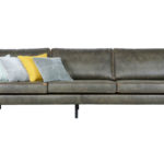 Třímístná pohovka rodeo 277 cm army zelená