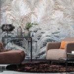 Křeslo statement classic bouclé nugátové