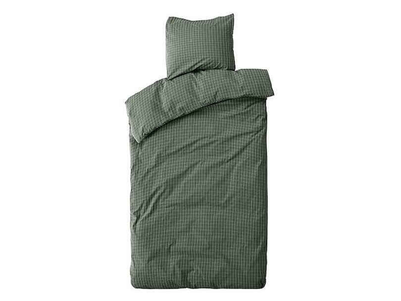 Ložní povlečení Erika 220 x 140 tmavě zelené