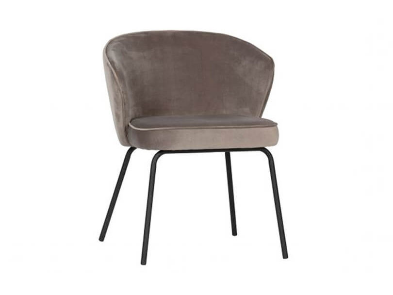 JÍDELNÍ ŽIDLE ADMIT VELVET KHAKI