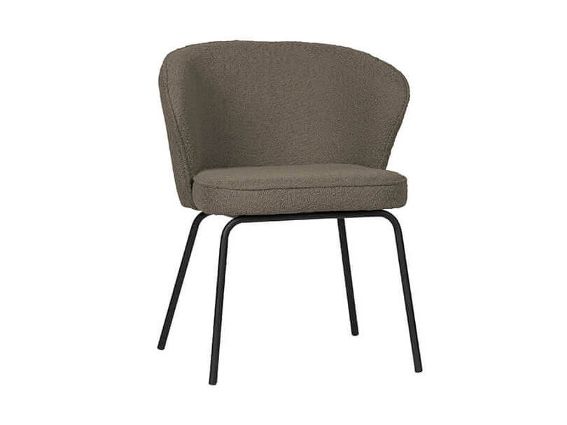 JÍDELNÍ ŽIDLE ADMIT BOUCLÉ NUGÁTOVÁ