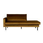 Lenoška rodeo pravá 203 cm samet medová