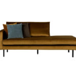 Lenoška rodeo pravá 203 cm samet medová